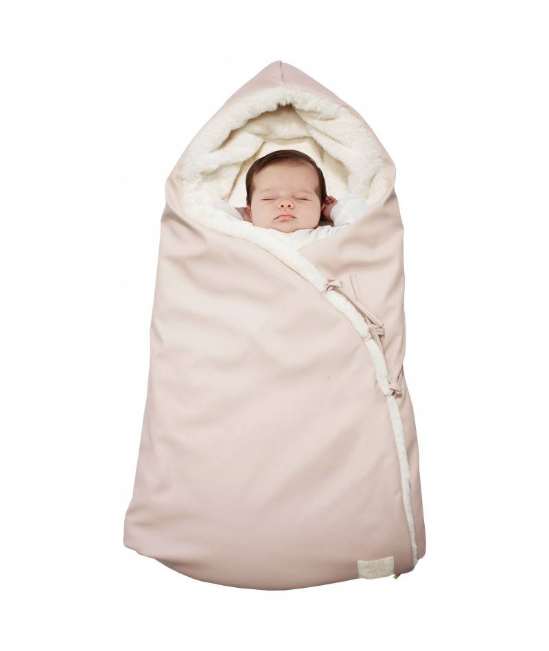 Saco de dormir para bebé rosa
